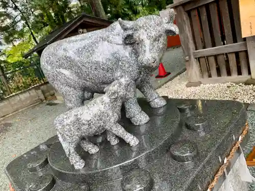 榴岡天満宮の狛犬