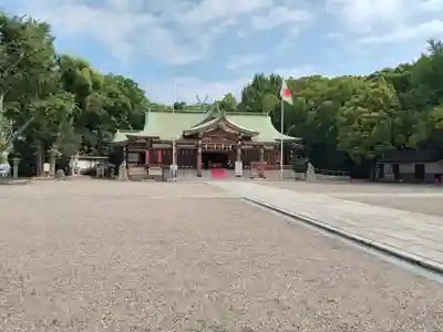 大阪護國神社の本殿・本堂