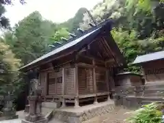 神明社の本殿