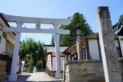 神炊館神社 ⁂奥州須賀川総鎮守⁂の鳥居