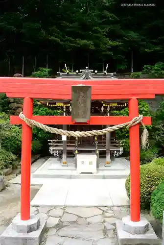 武州柿生琴平神社の鳥居