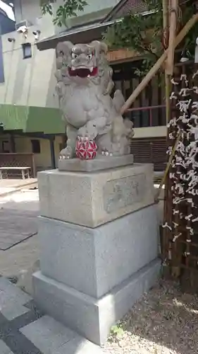 菊名神社の狛犬