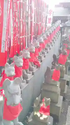 豊川稲荷東京別院の狛犬