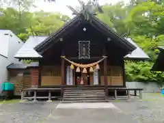 夕張神社の本殿