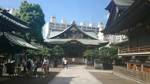 湯島天満宮の本殿・本堂