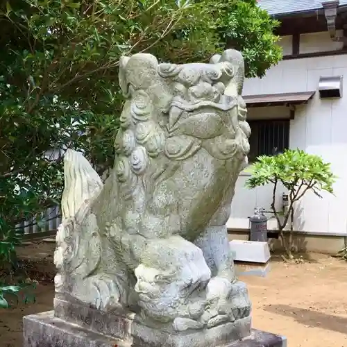 草刈大宮神社の狛犬