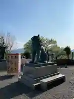 常陸国出雲大社の狛犬