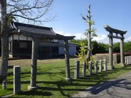 龍神神社の鳥居