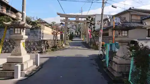 蹉跎神社の鳥居