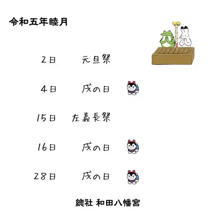 總社 和田八幡宮(福井県)