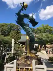 田村神社の像