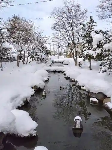 北海道護國神社の庭園