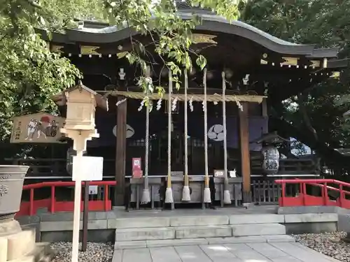 鎮守氷川神社の本殿