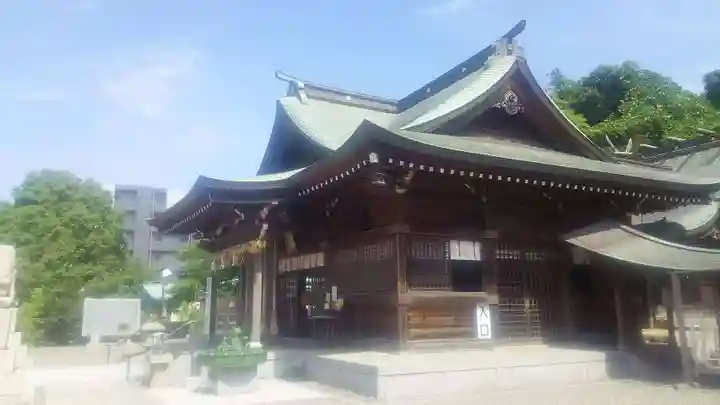 岡田神社の本殿・本堂