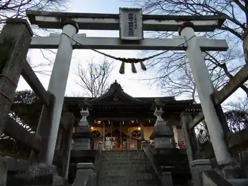 石都々古和気神社の鳥居