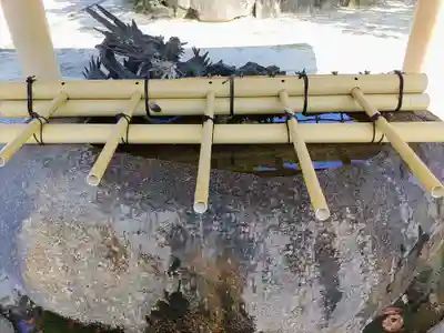 植田八幡宮の手水舎