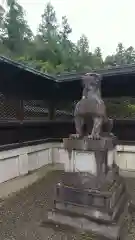 上杉神社の狛犬