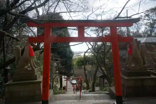 諏訪神社・諏訪山稲荷神社の鳥居