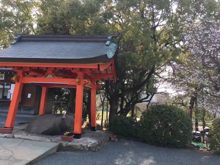 日吉神社の手水舎