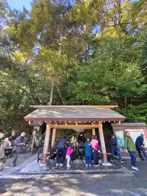 多度大社の手水舎