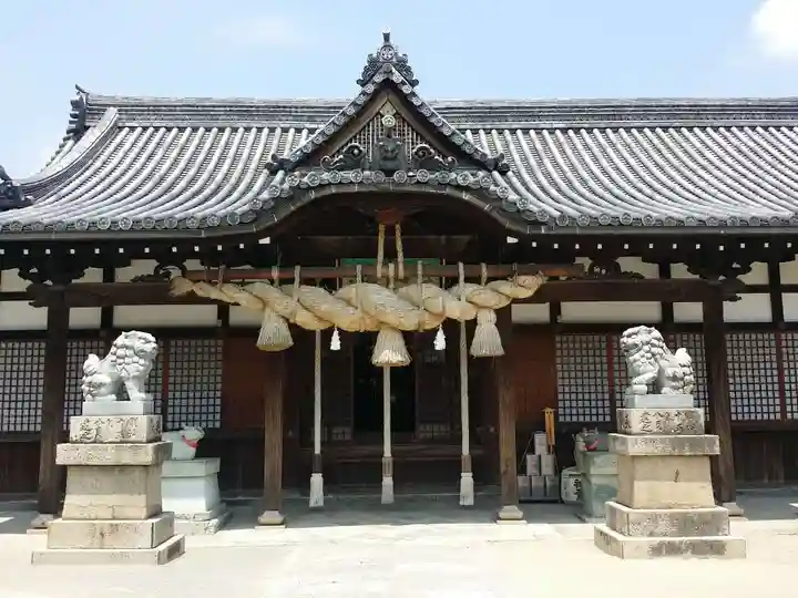 曽根天満宮の本殿・本堂