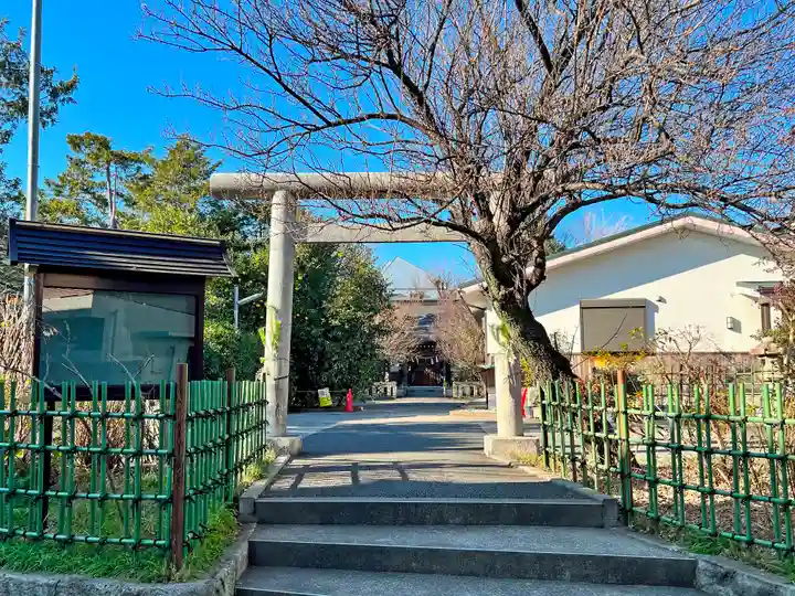 菅原神社(子安天満宮)の鳥居