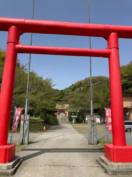 小名浜鹿島神社の鳥居