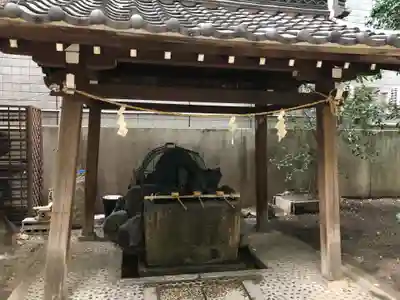 朝日神社の手水舎