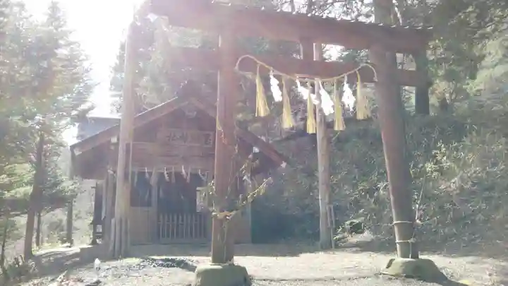 墨縄神社の鳥居