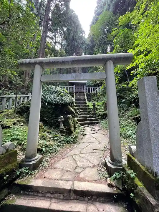 御岩神社の鳥居