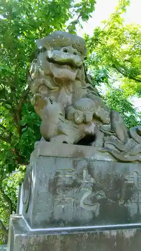 検見川神社の狛犬