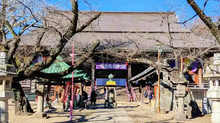 法華経寺の本殿・本堂