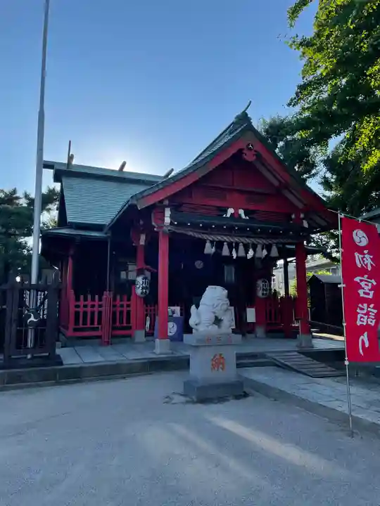 葛飾氷川神社の本殿・本堂