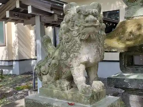 湯澤神社の狛犬