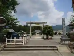 富永神社の鳥居