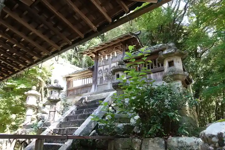 長谷山口坐神社の本殿・本堂