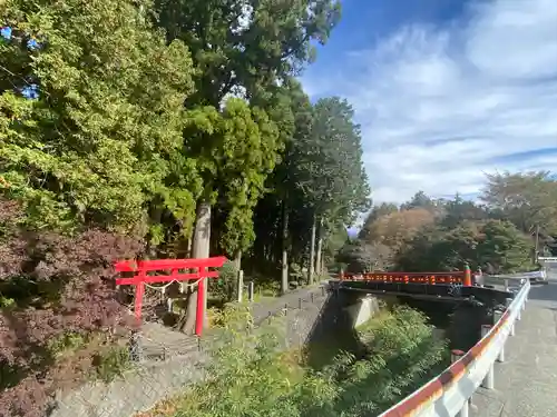 須山浅間神社の鳥居