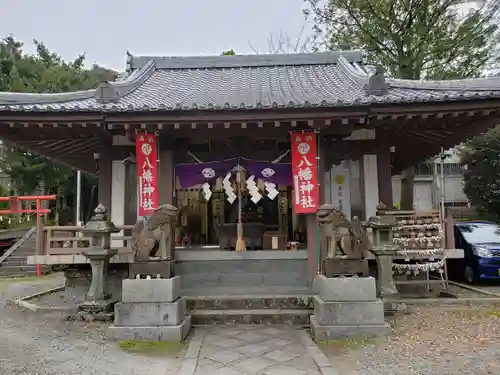 中川八幡神社の本殿・本堂