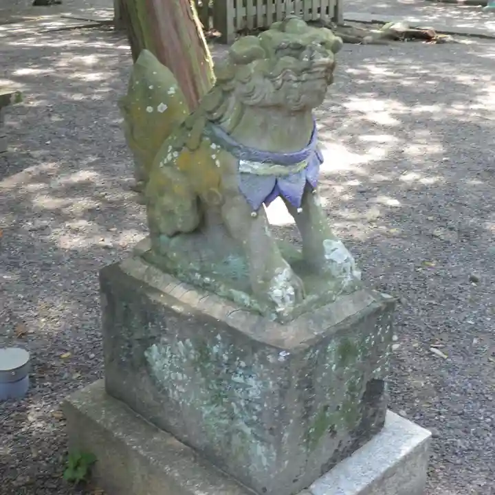 小竹八幡神社の狛犬