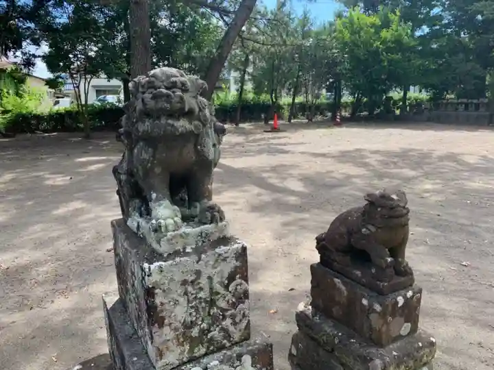 須賀神社の狛犬