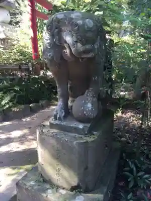 高幡不動尊 金剛寺の狛犬