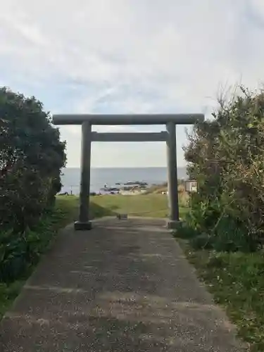 洲崎神社の鳥居