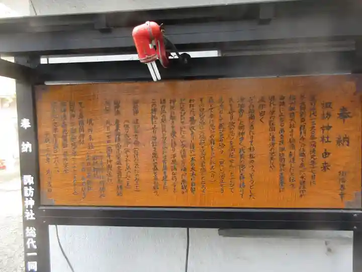 諏訪神社の歴史