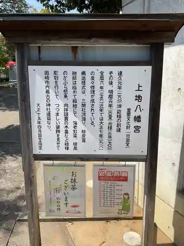 上地八幡宮の歴史