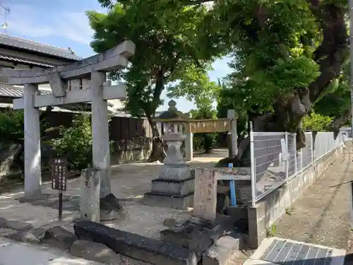 須賀神社の鳥居