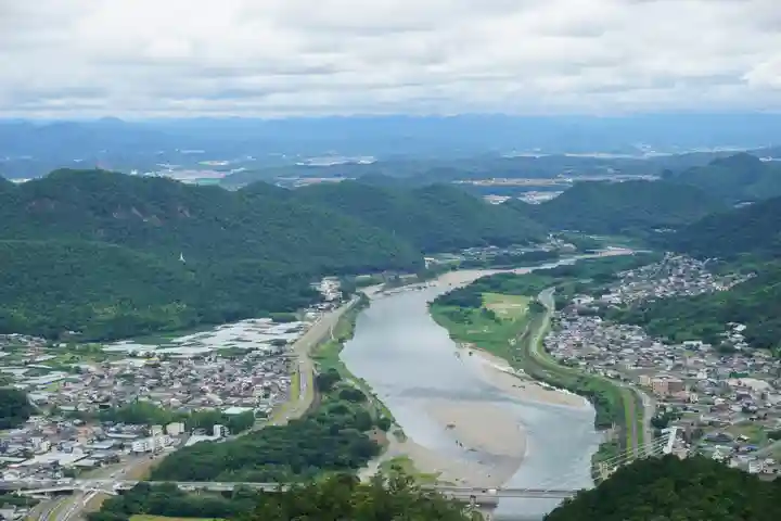 金華山御嶽神社の景色