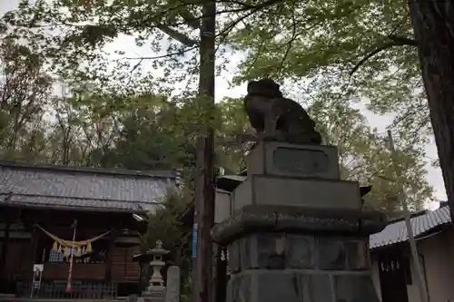 甲斐総社八幡神社の狛犬