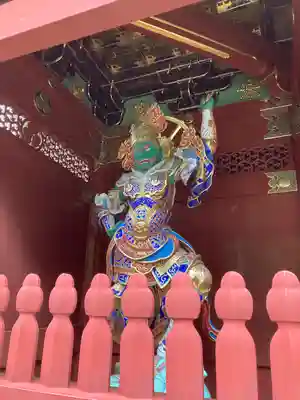 日光山輪王寺 大猷院の像