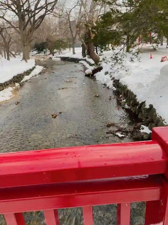 札幌護國神社の庭園