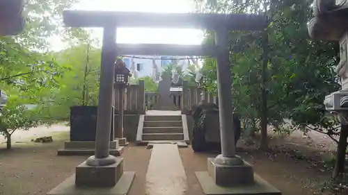 野火止氷川神社の鳥居